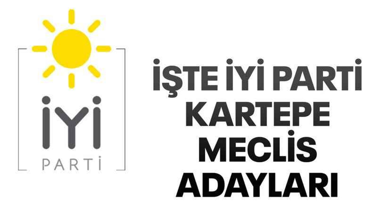 İşte İYİ Parti Kartepe meclis adayları